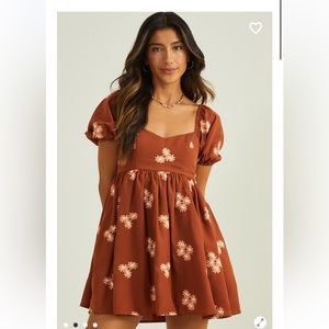 Altar’d State Margot Babydoll Dress